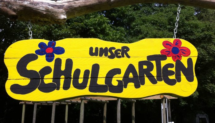 Schulgarten-Eingang Schulgarten-Eingang